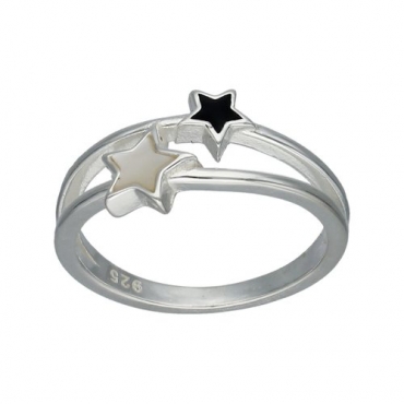 Midi Estrellas nacar y onix